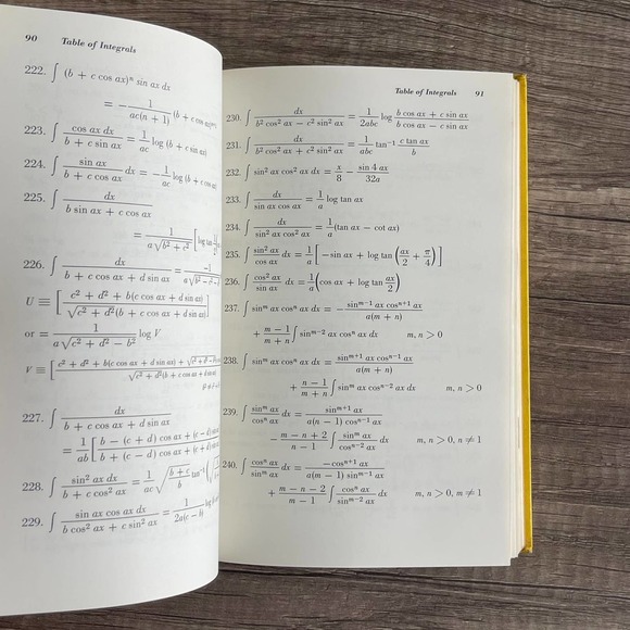 HANDBOOK OF MATHEMATICAL TABLES AND FORMULAS by RICHARD BURINGTON [VINTAGE 1965] - Picture 8 of 13